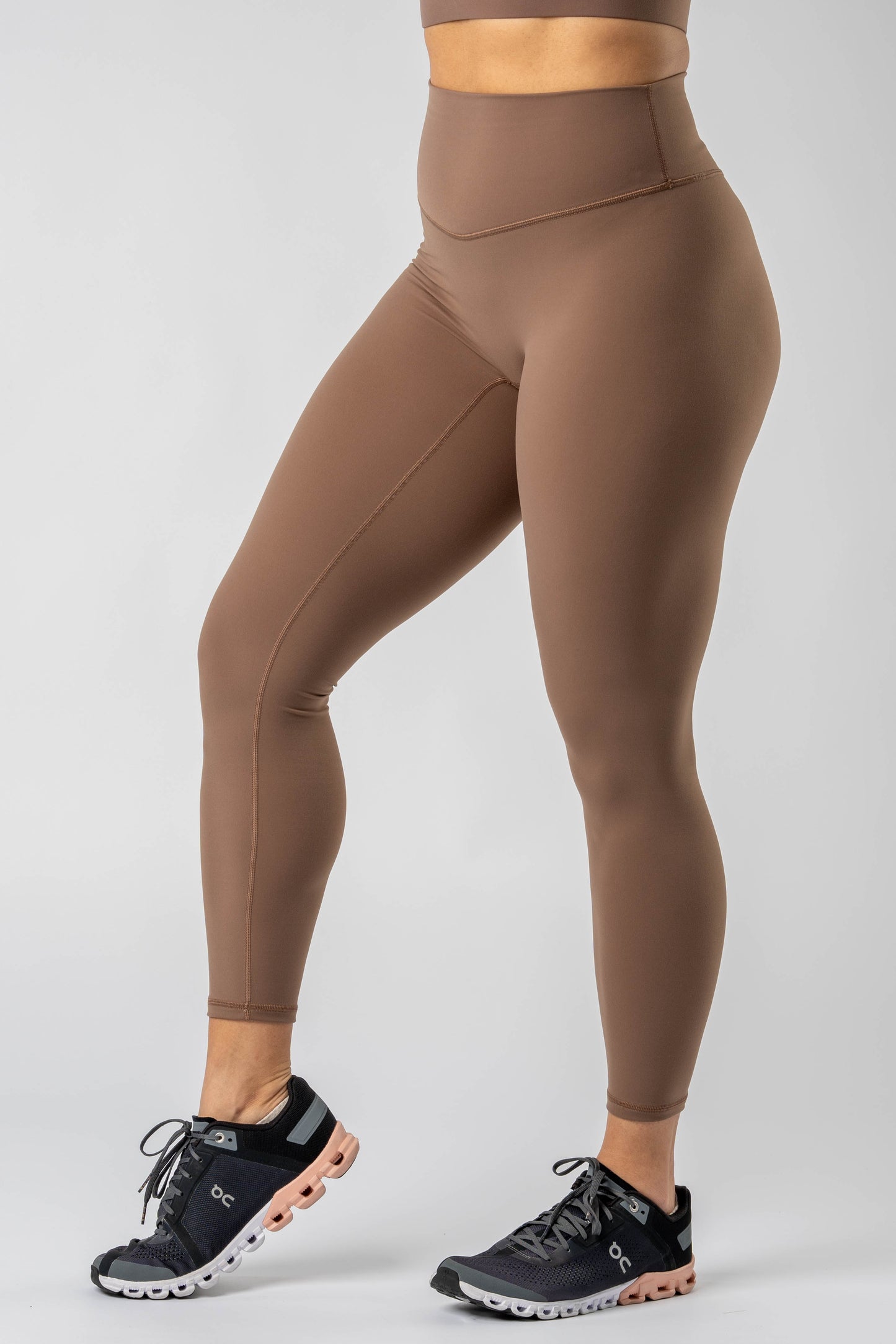 High Waist Legging | Brown | 26''