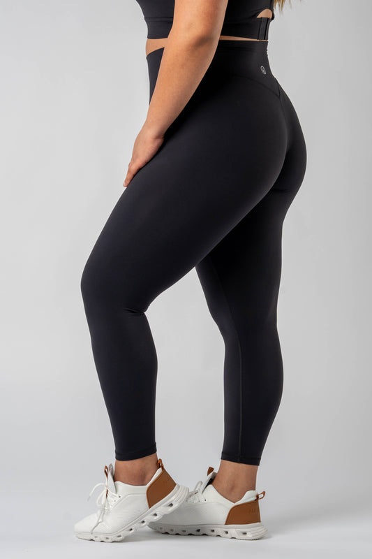 High Waist Legging | Black | 26''