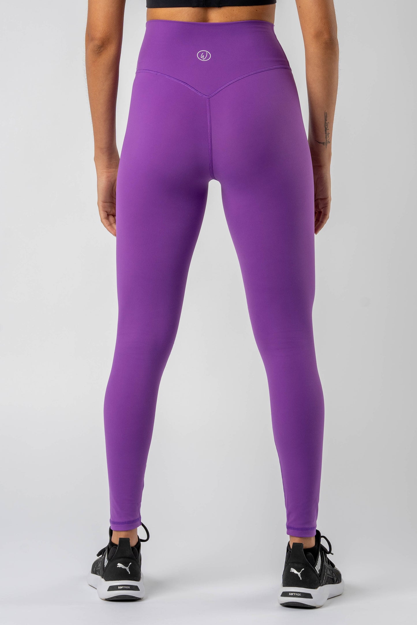 High Waist Legging | Purple | 26''