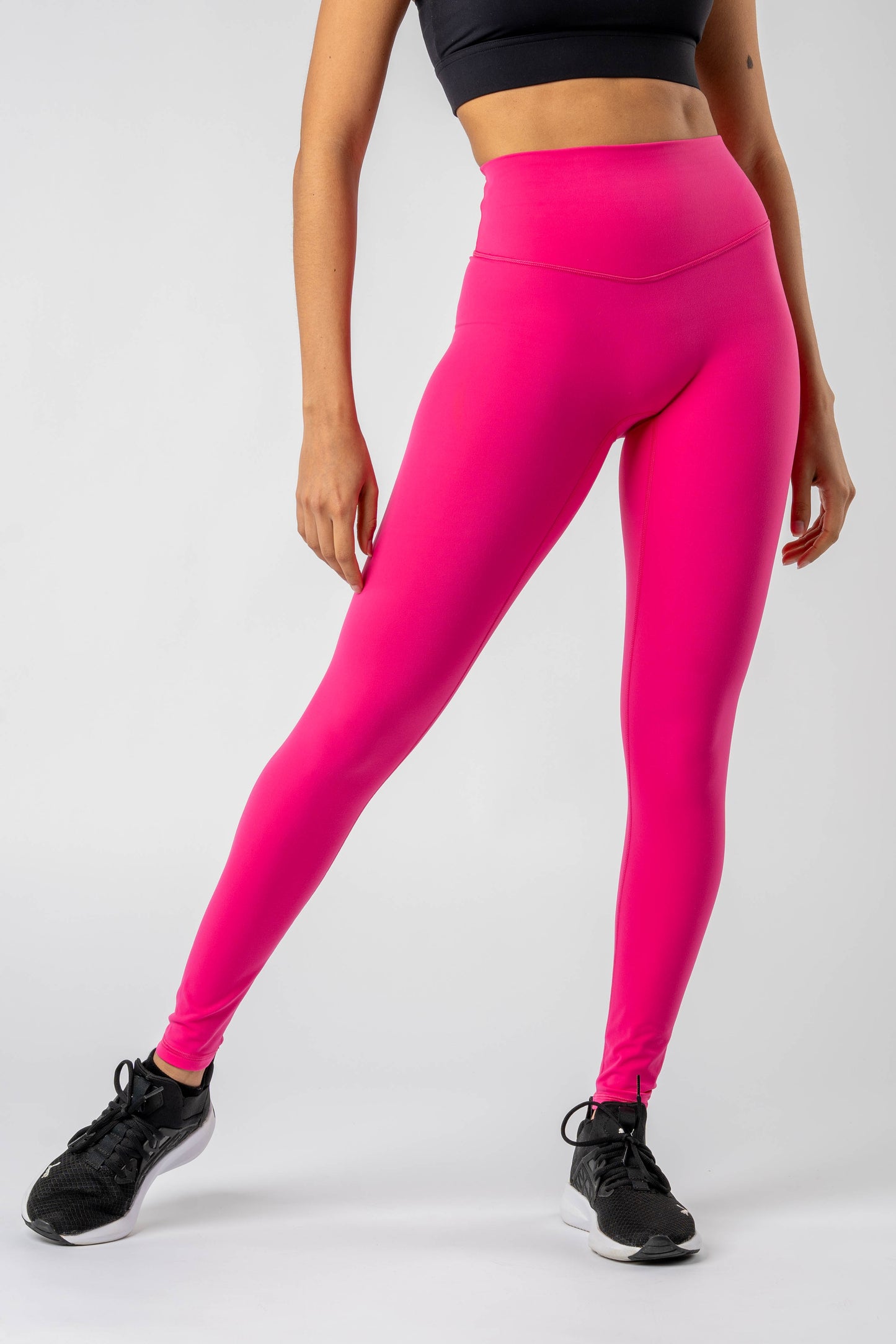 High Waist Legging | Pink | 26''