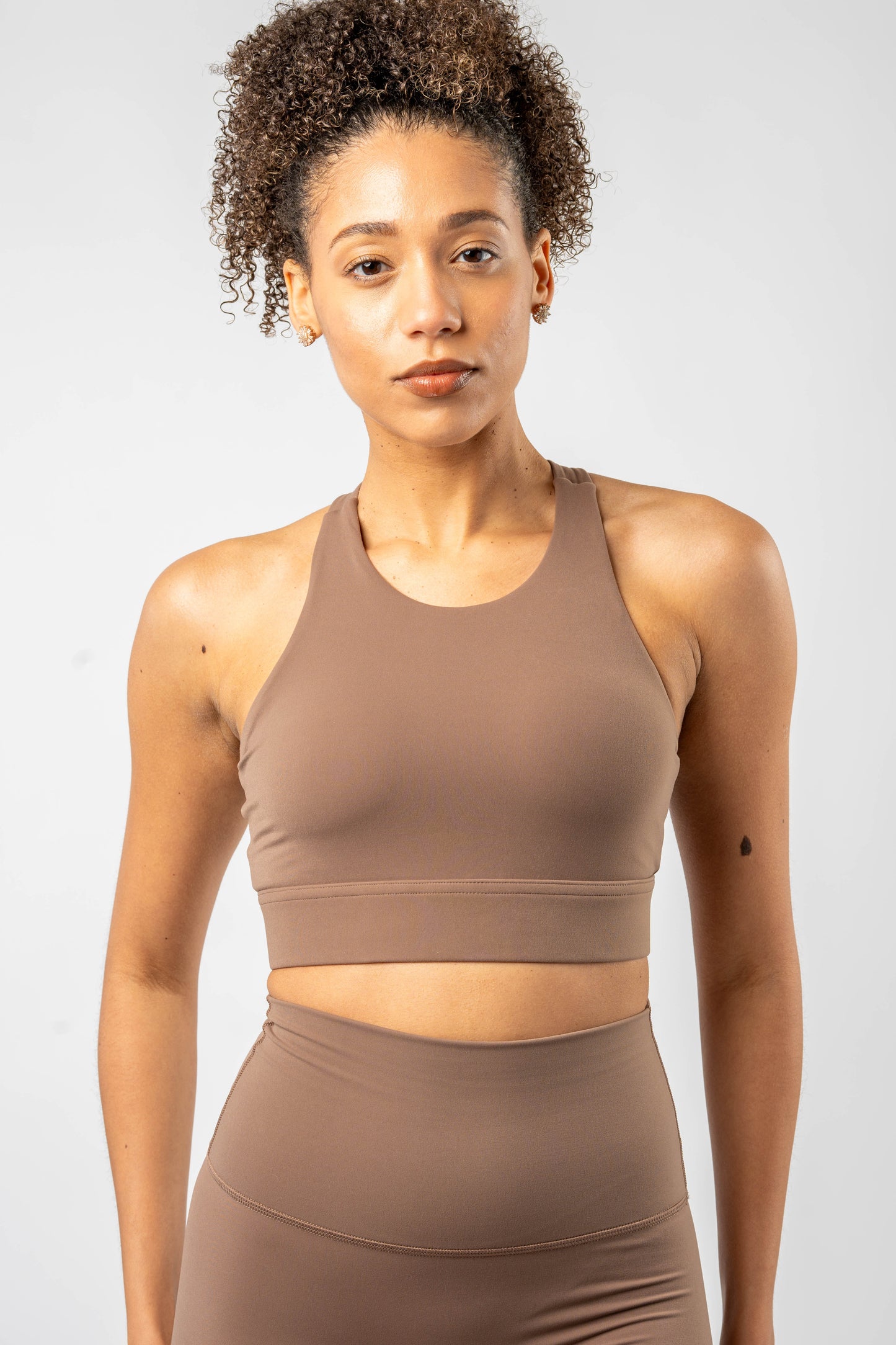 Sports Bra Medium Support | Brown