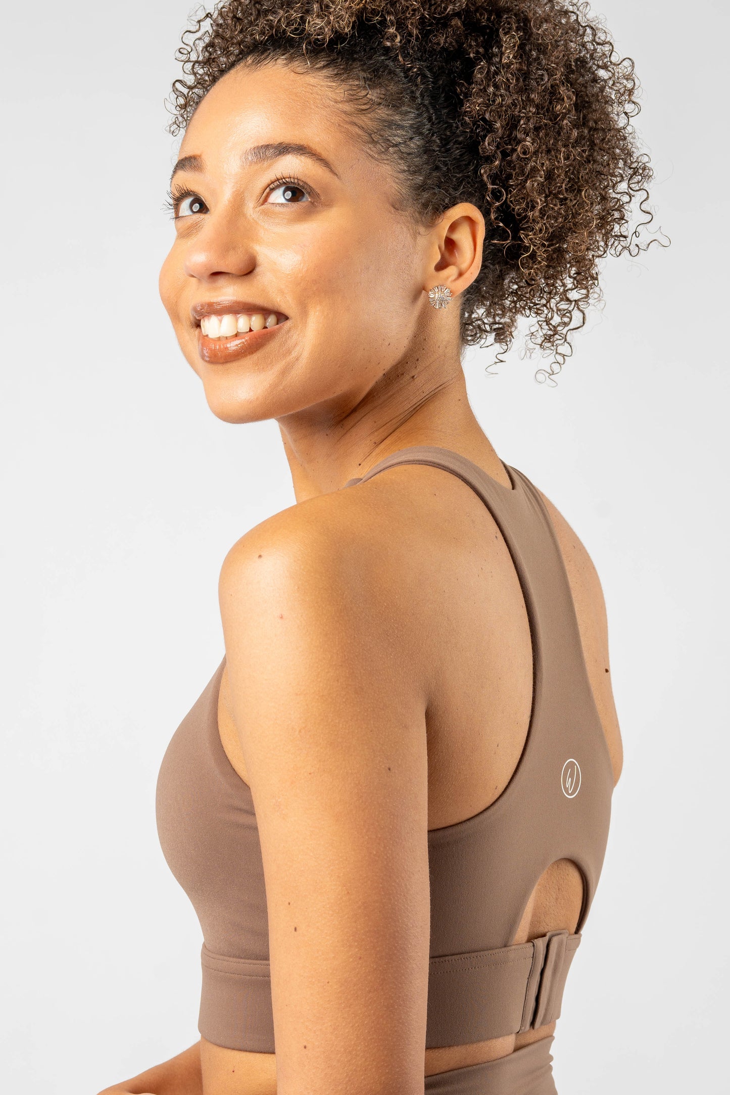 Sports Bra Medium Support | Brown