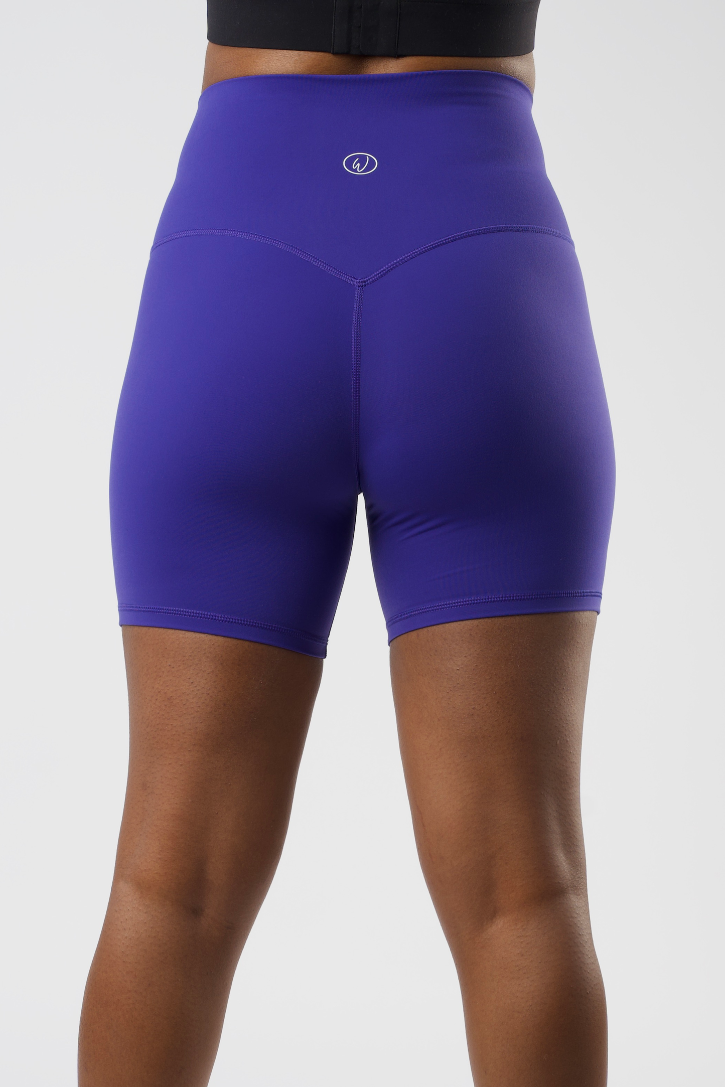 High Waist Shorts | Blue | 6''